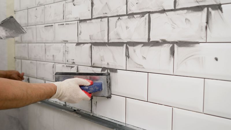 Grouting in Progress