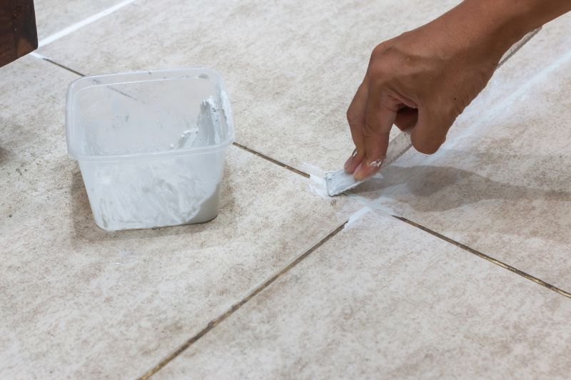 Professional Grout Application
